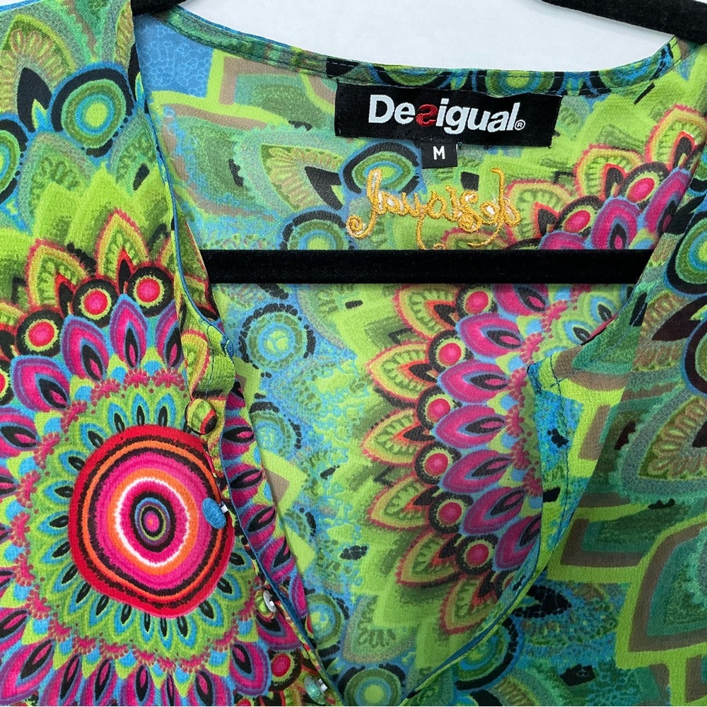 Desigual Multicolor Patterned Blouse - image 2